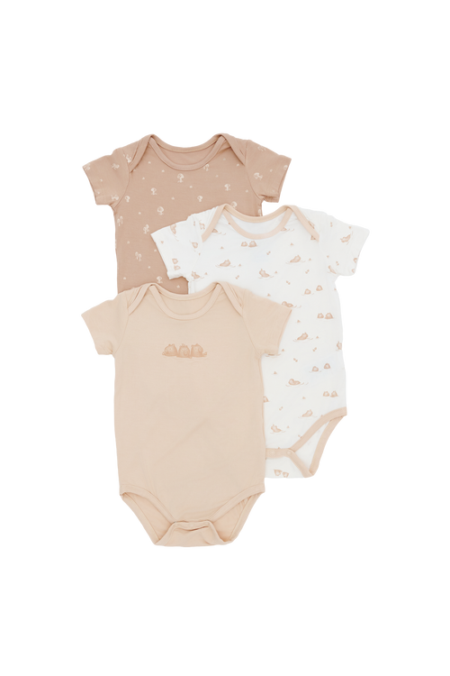 Capy Bodysuit - 3 Pack