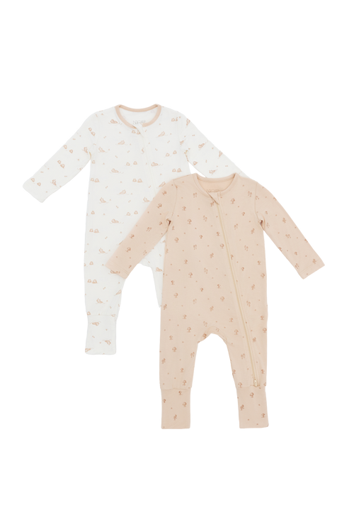 Capy Sleepsuit - 2 Pack