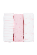 Essential Bamboo Swaddles 3pk - Assorted Designs