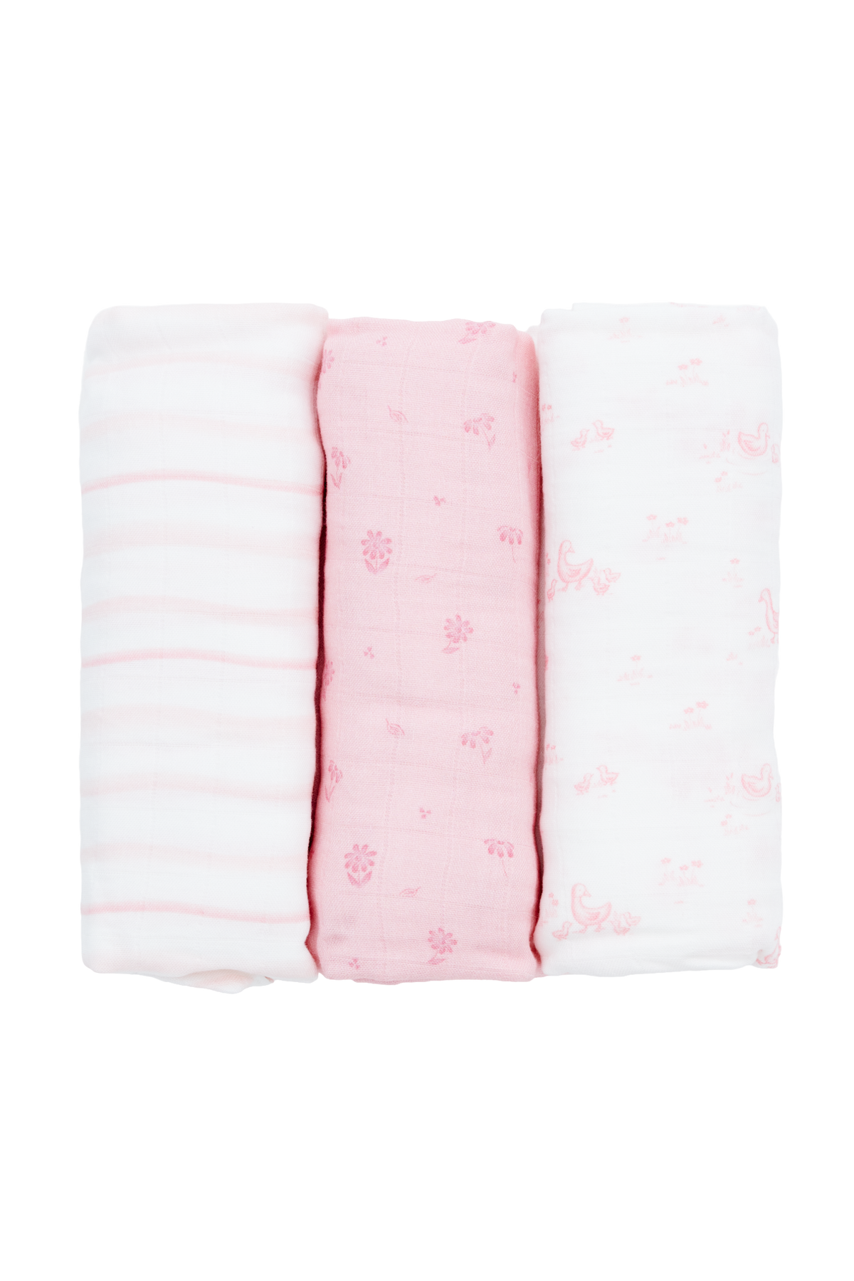Not Too Big Essential Bamboo Swaddles 3pk - Assorted Designs