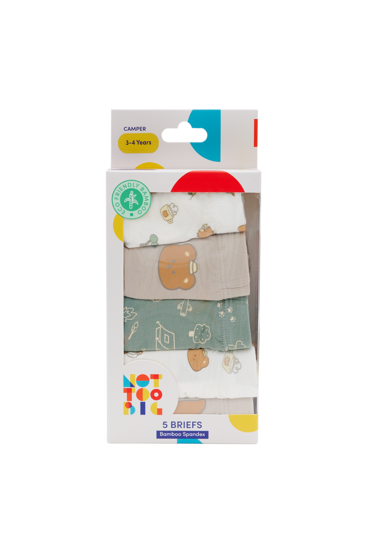 Little Camper Briefs - 5 Pack