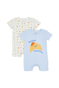 Breakfast Bunch Romper - 2 Pack