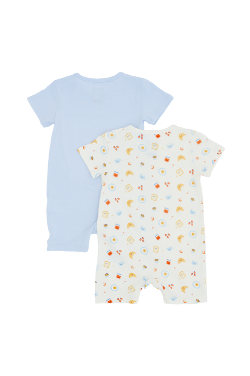 Breakfast Bunch Romper - 2 Pack