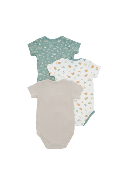 Little Camper Bodysuit - 3 Pack