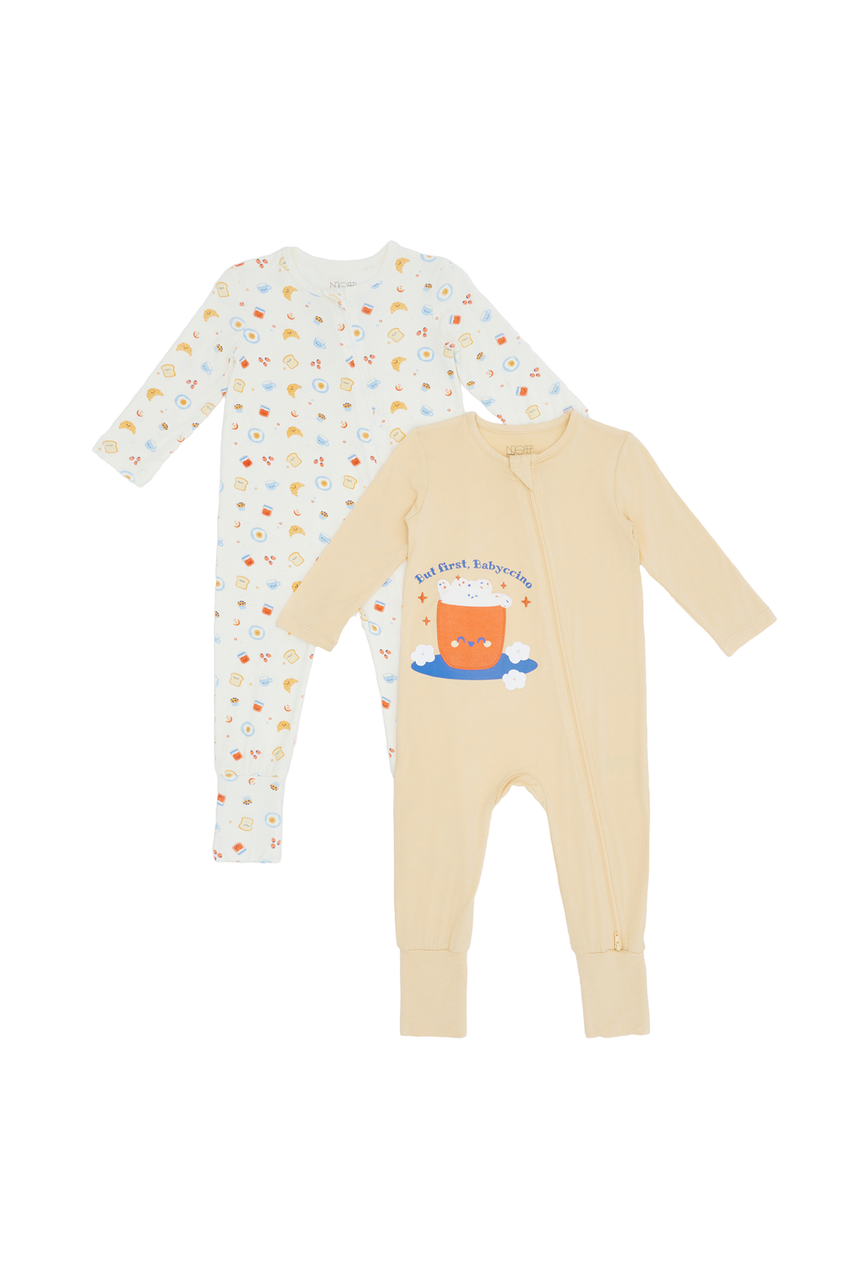 Breakfast Bunch Sleepsuit - 2 Pack