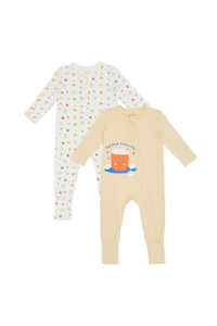 Breakfast Bunch Sleepsuit - 2 Pack