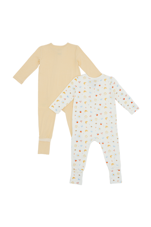 Breakfast Bunch Sleepsuit - 2 Pack