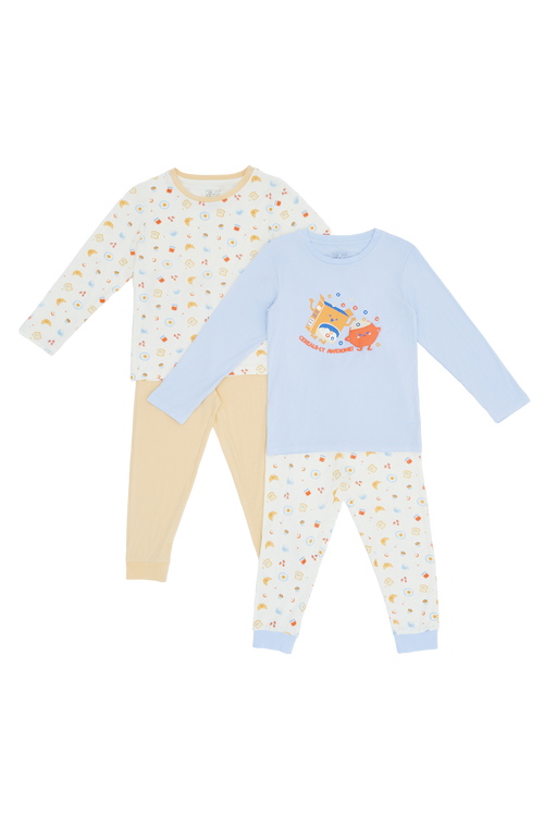 Breakfast Bunch Pyjamas - 2 Pack
