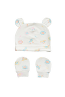 Daisy Crew Hat And Mitt Set
