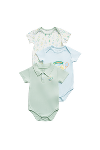 Racket Club Bodysuit - 3 Pack