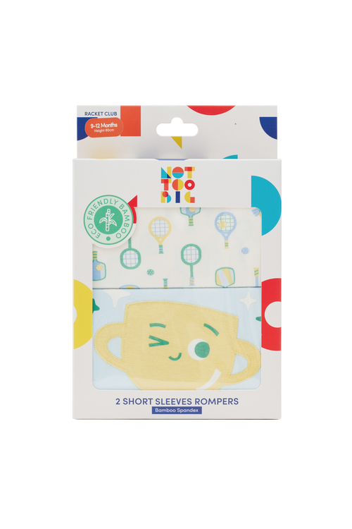 Racket Club Romper - 2 Pack