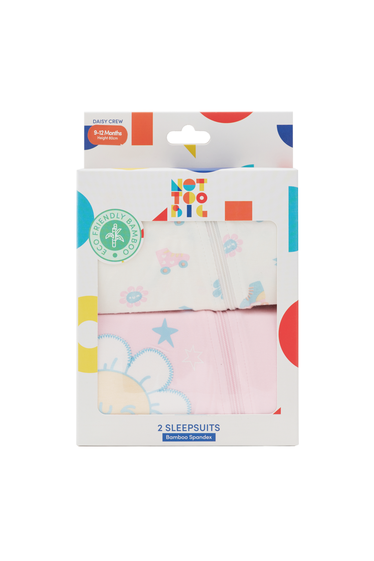 Daisy Crew Sleepsuit - 2 Pack