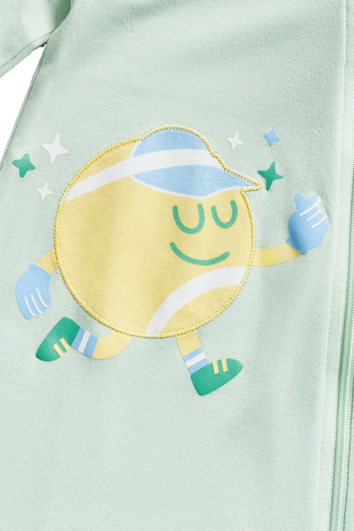 Racket Club Sleepsuit - 2 Pack