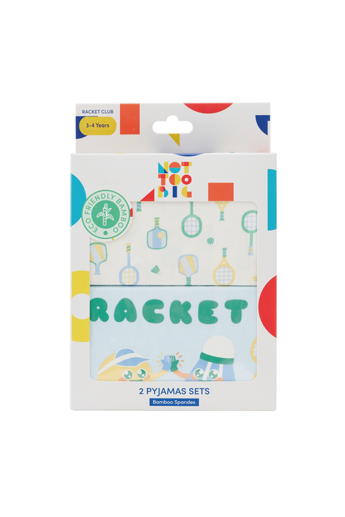 Racket Club Pyjamas - 2 Pack