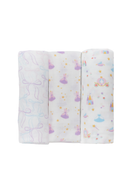 Bamboo Swaddles 3pk - Assorted Designs