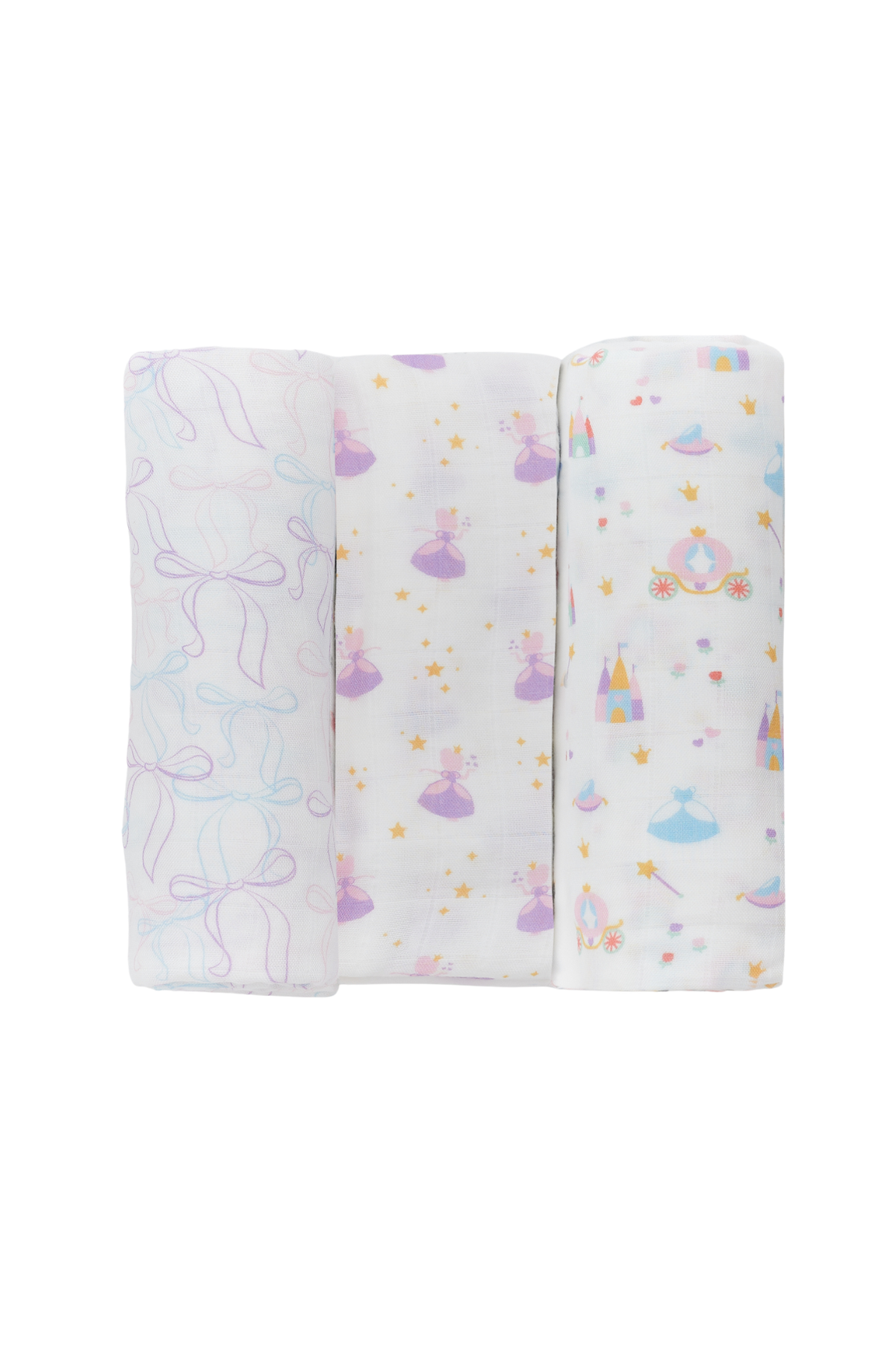 Bamboo Swaddles 3pk - Assorted Designs