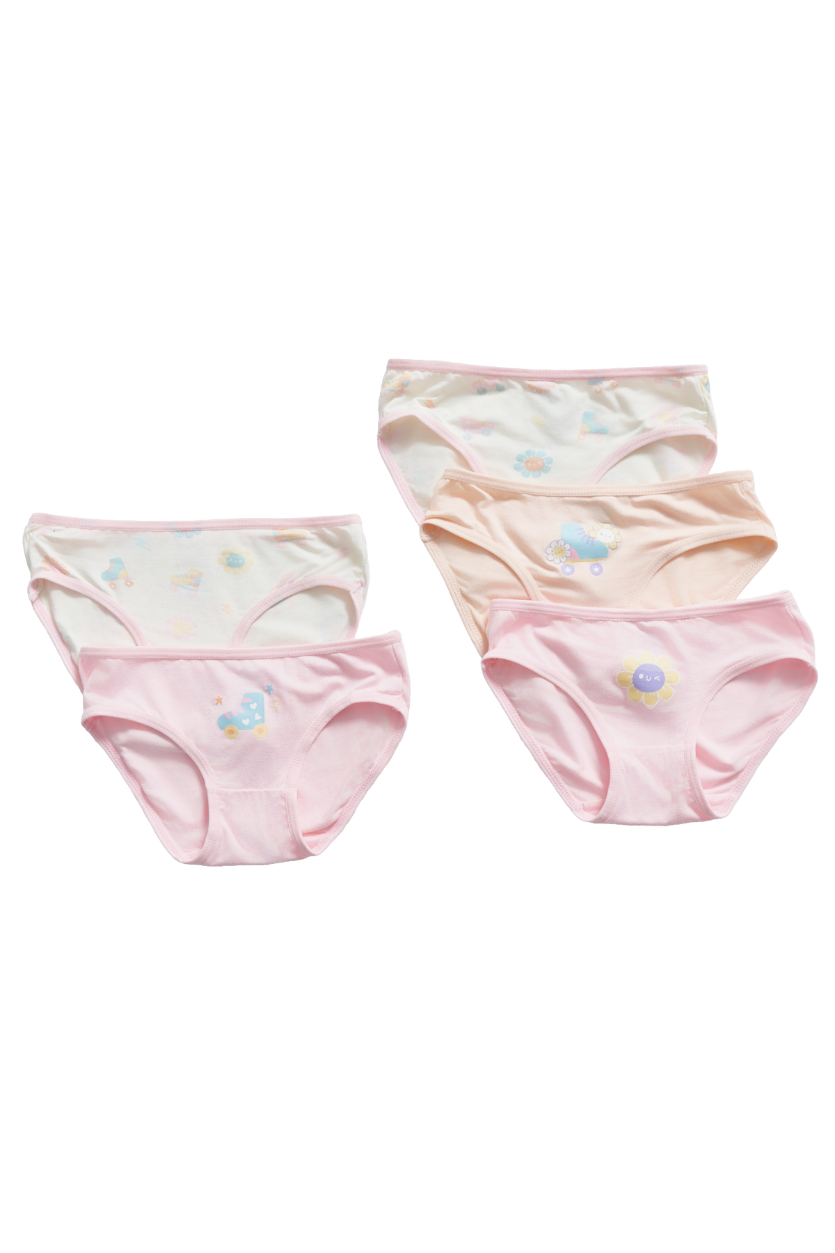 Daisy Crew Briefs - 5 Pack