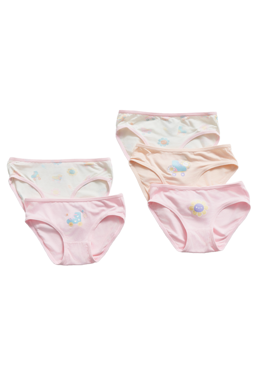 Daisy Crew Briefs - 5 Pack