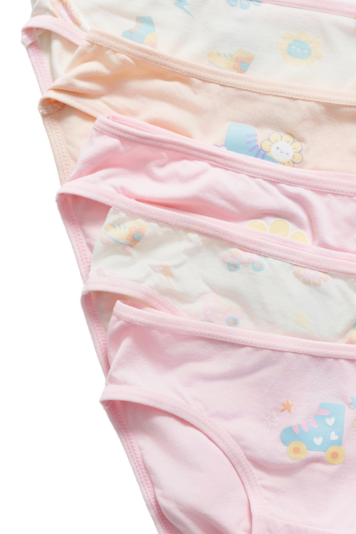 Daisy Crew Briefs - 5 Pack