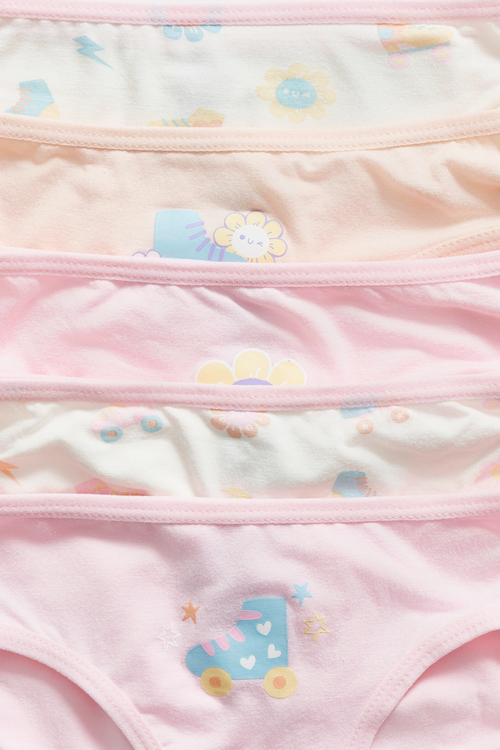 Daisy Crew Briefs - 5 Pack