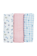 Bamboo Swaddles 3pk - Assorted Designs