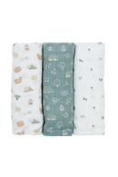 Bamboo Swaddles 3pk - Assorted Designs