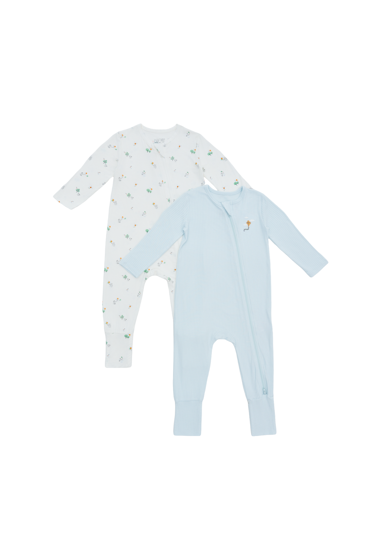 Kite Drift Sleepsuits - 2 Pack