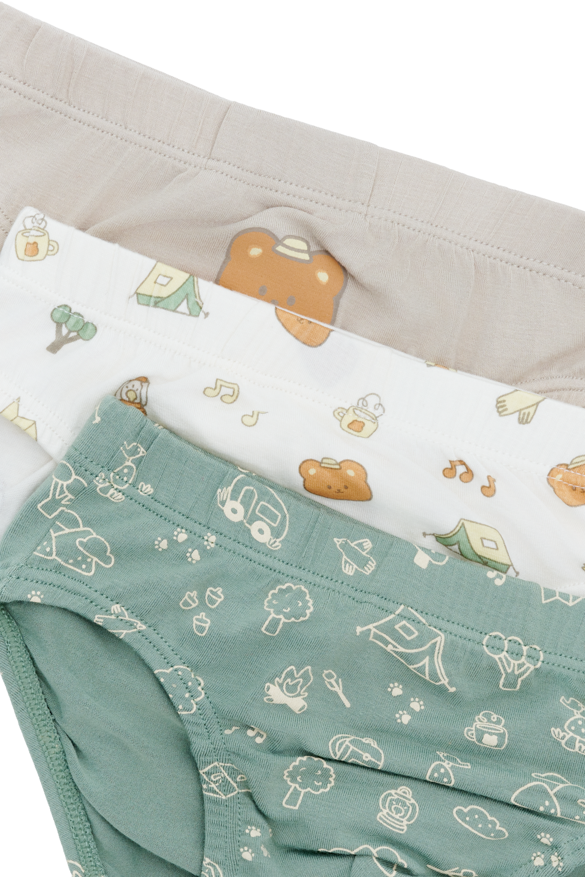 Not Too Big Little Camper Briefs - 5 Pack