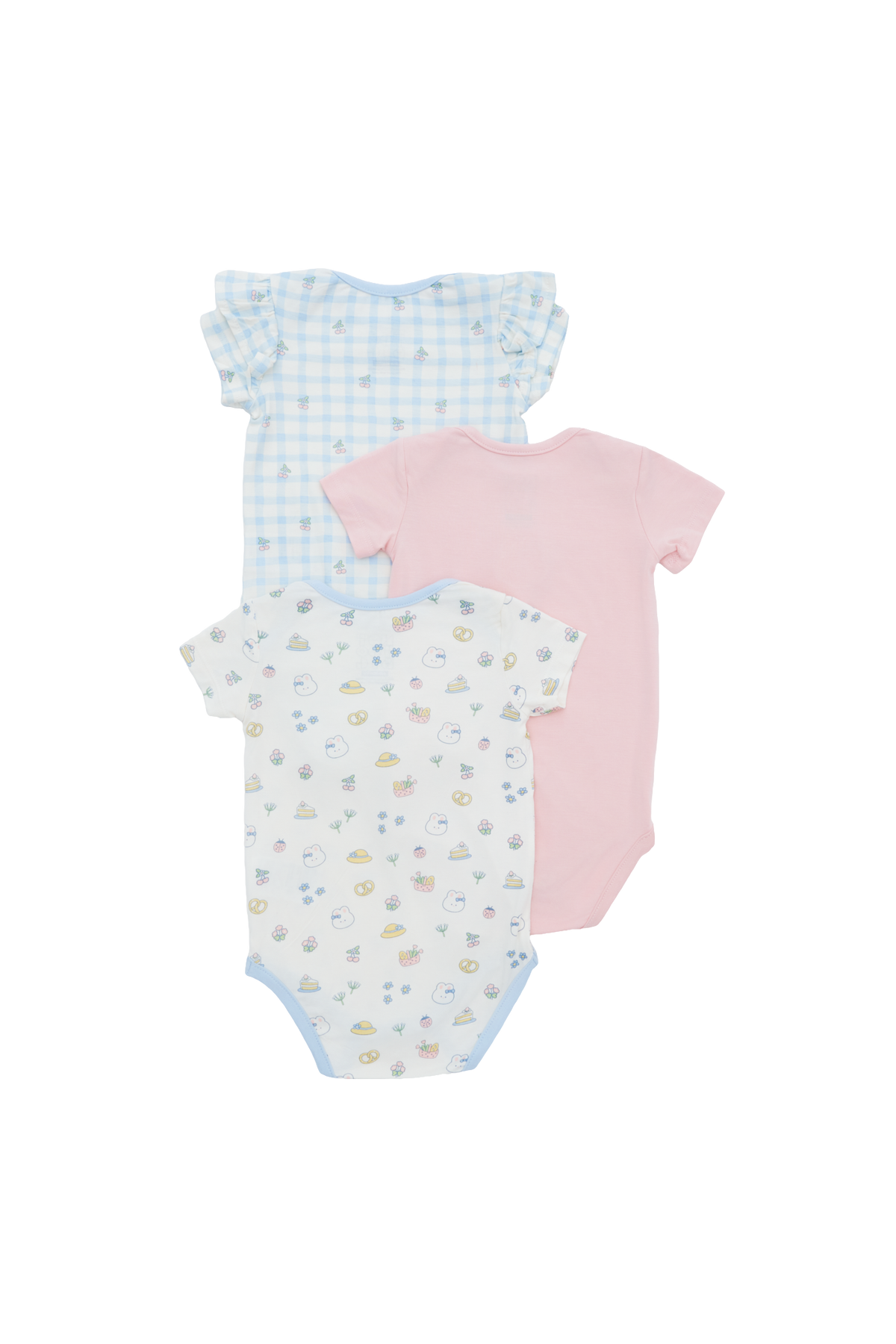 Not Too Big Picnic Bodysuit - 3 Pack