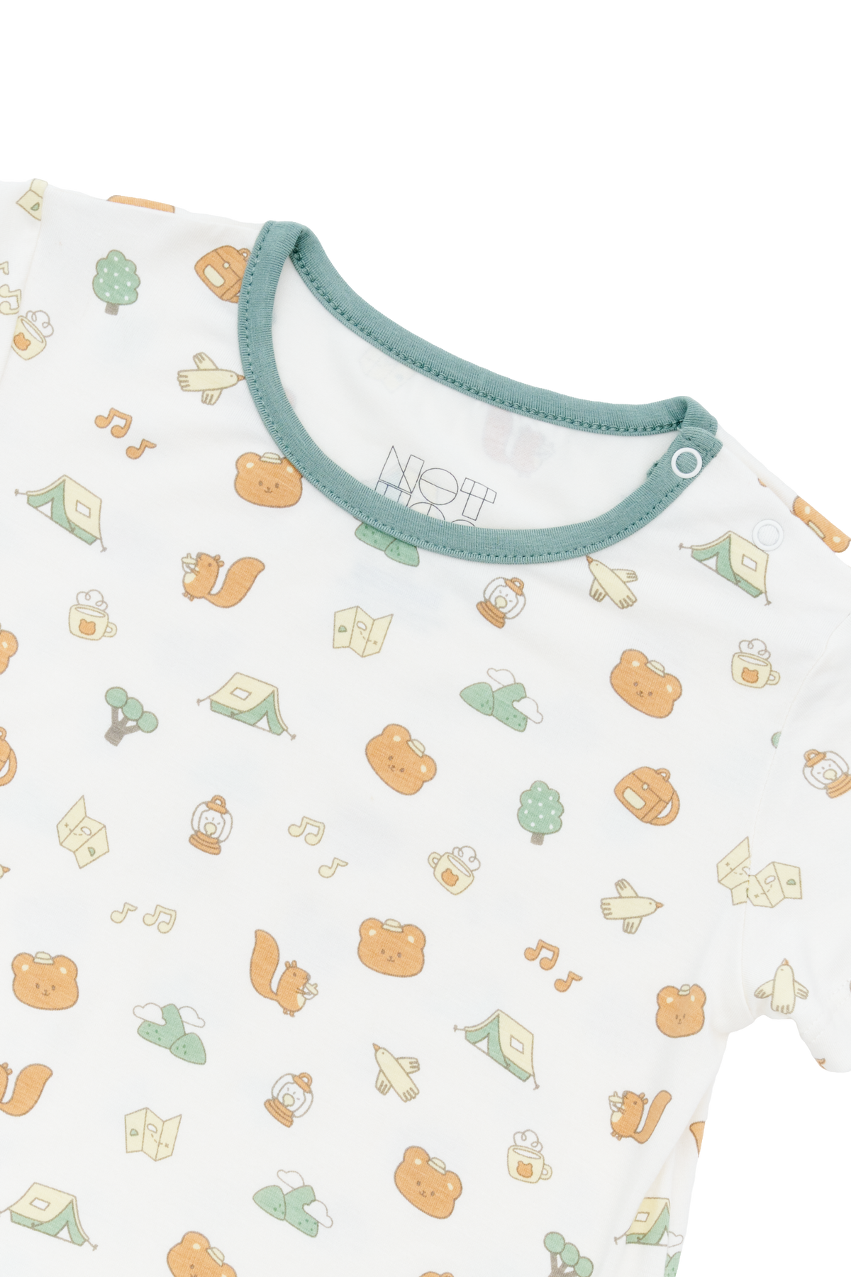 Not Too Big Little Camper Romper - 2 Pack