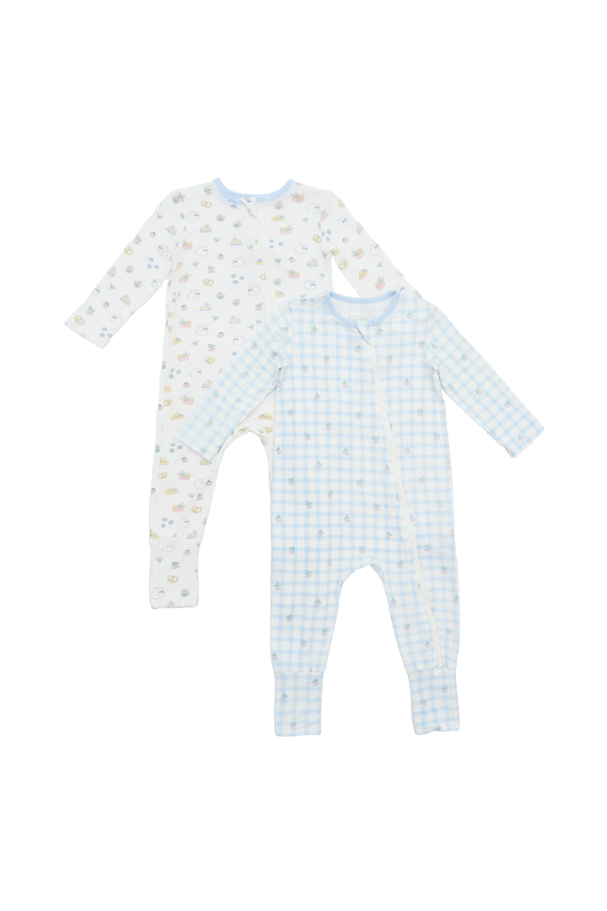 Not Too Big Picnic Sleepsuit - 2 Pack