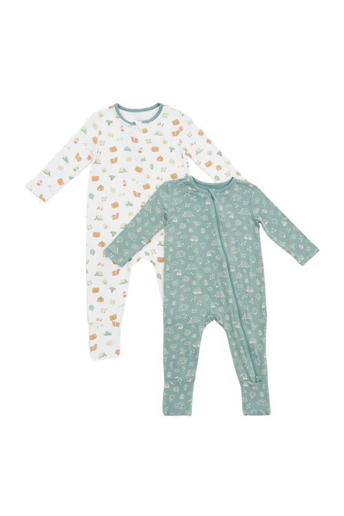 Little Camper Sleepsuit - 2 Pack