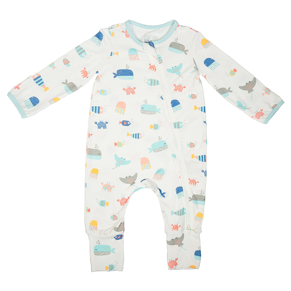 Not Too Big Sea World Sleepsuit - 2PK