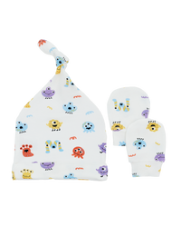 Monster Hat And Mitts Accessories Set