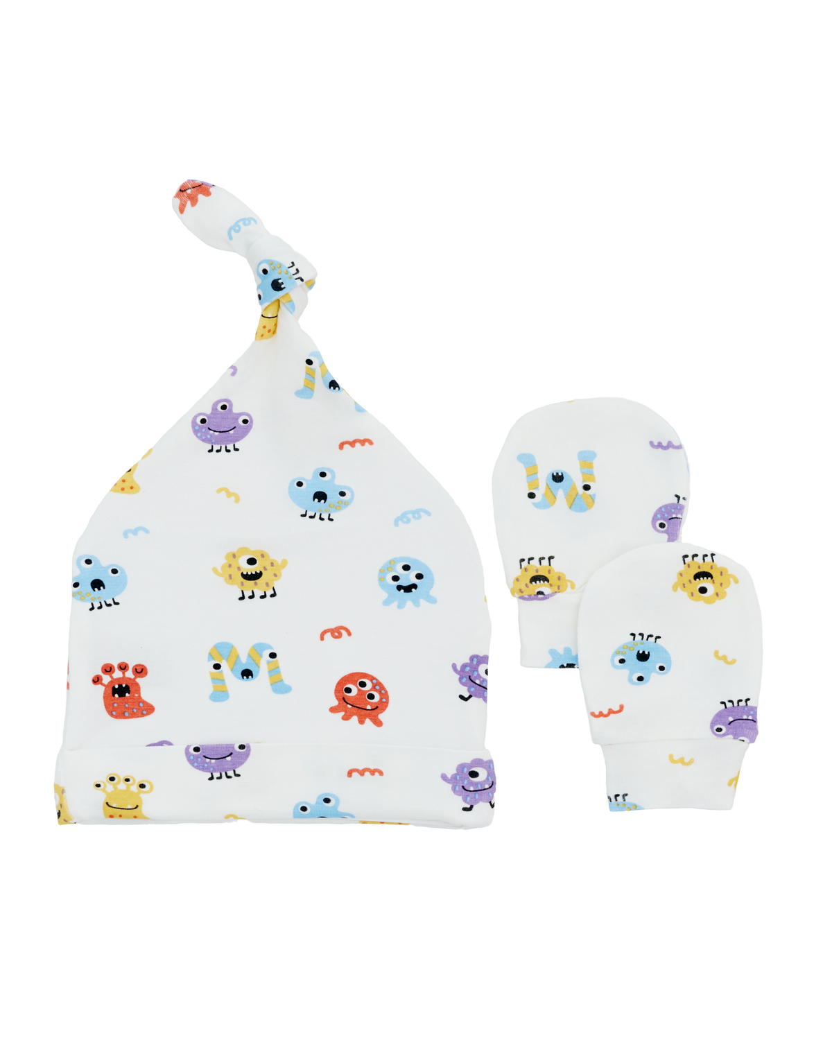 Monster Hat And Mitts Accessories Set