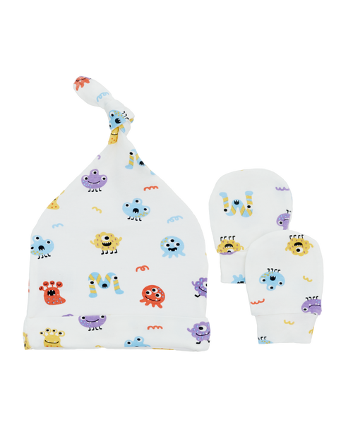 Monster Hat And Mitts Accessories Set