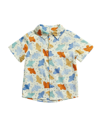 Birds Collared Shirt - Playground
