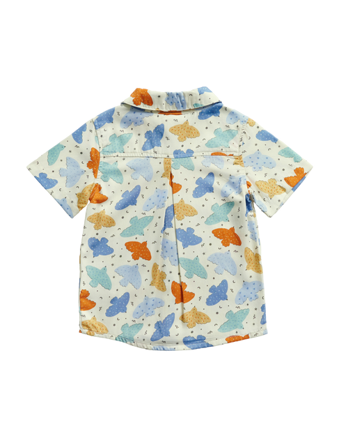 Birds Collared Shirt - Playground