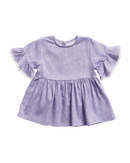 Birds Flutter Babydoll Top