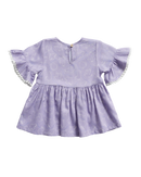 Birds Flutter Babydoll Top