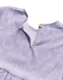 Birds Flutter Babydoll Top