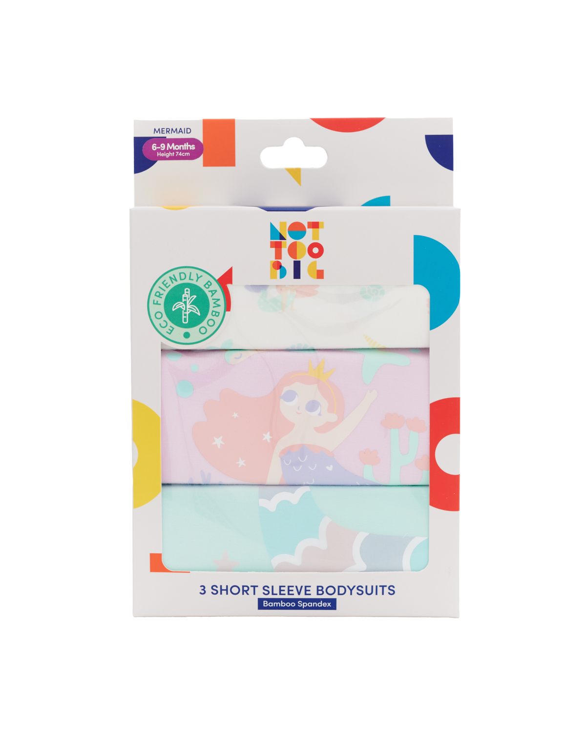 Mermaid Bodysuit - 3 Pack