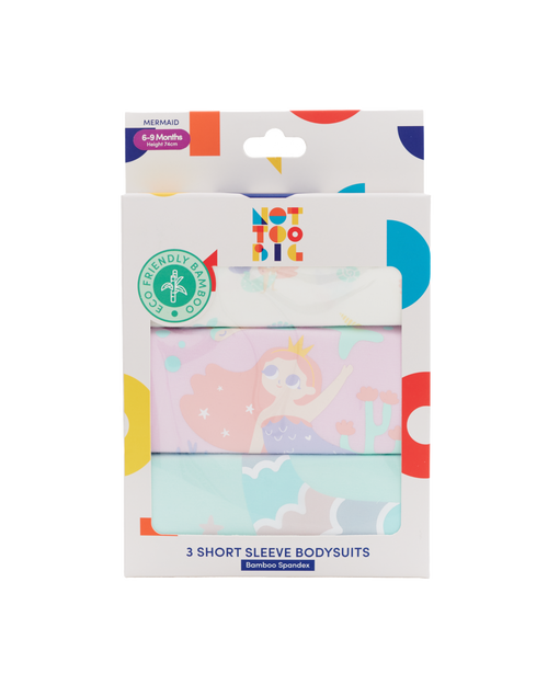 Mermaid Bodysuit - 3 Pack