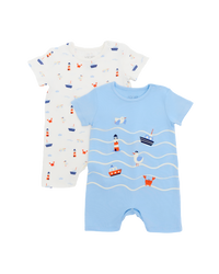Captain Romper - 2 Pack