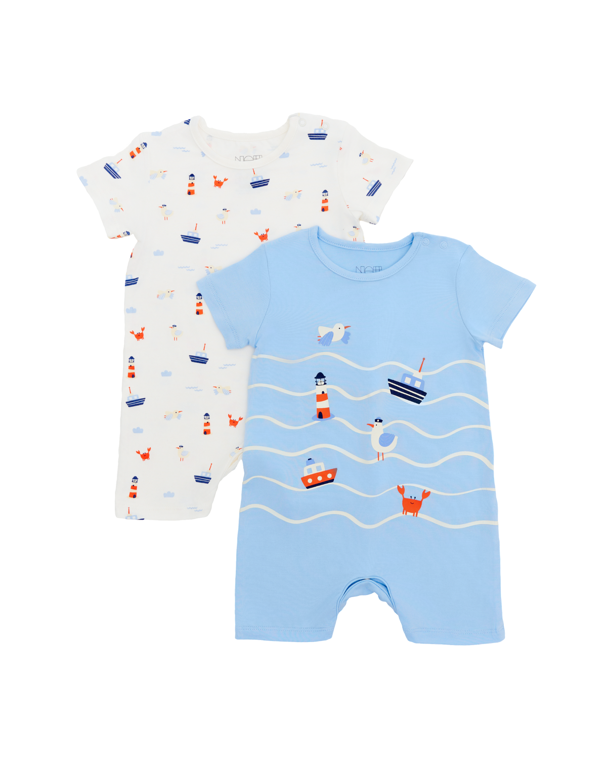 Captain Romper - 2 Pack