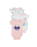 Kitten Bodysuit - 3 Pack