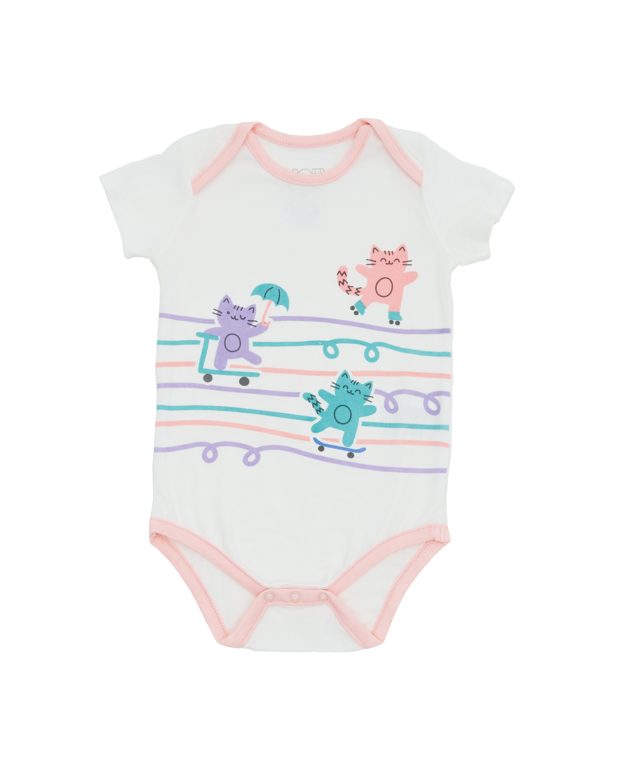 Kitten Bodysuit - 3 Pack