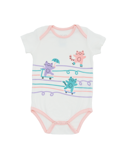 Kitten Bodysuit - 3 Pack