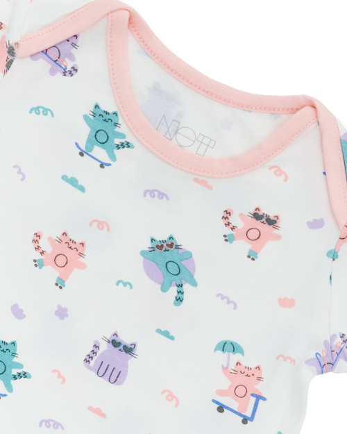 Kitten Bodysuit - 3 Pack