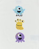 Monster Bodysuit - 3 Pack